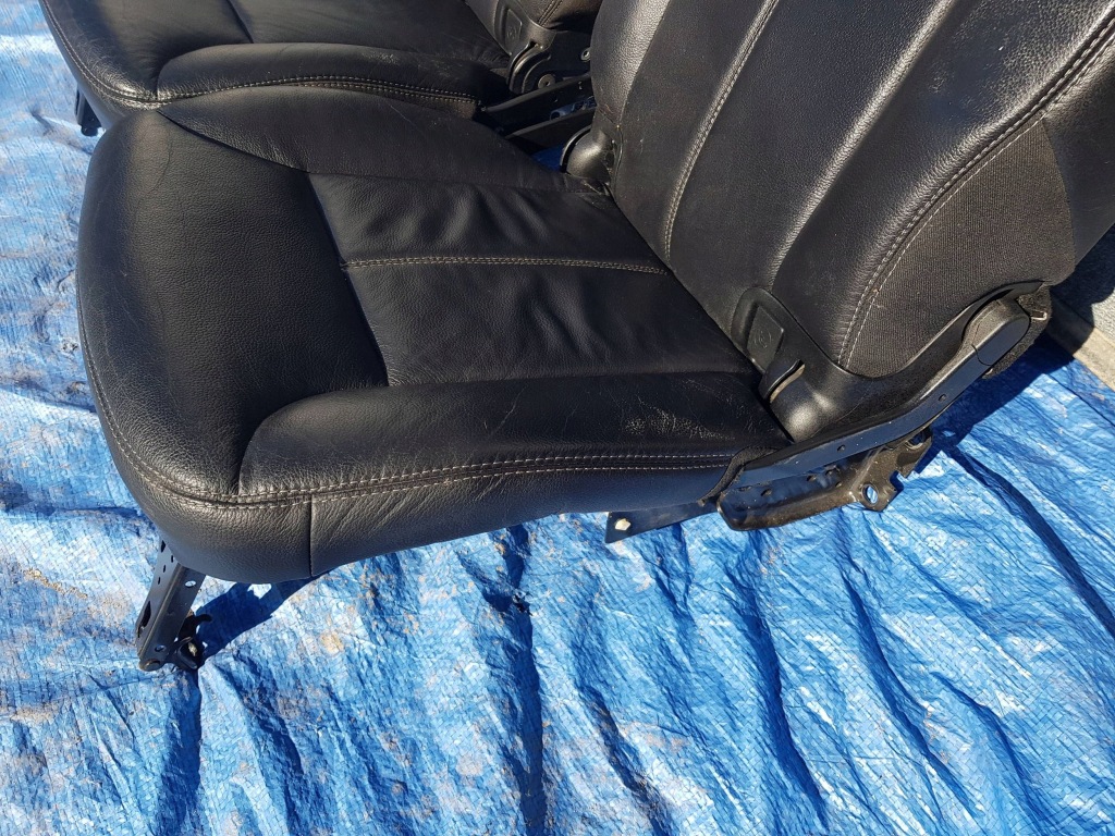 Mercedes gl x164 сиденья 3 iii ряд правый левый кожа комплект Доставка