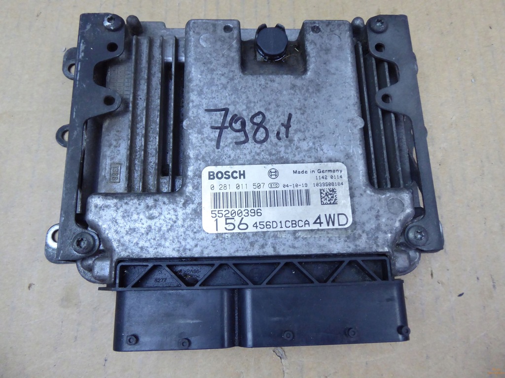 фото №1, Бортовий комп'ютер alfa romeo 156 0281011507 55200396