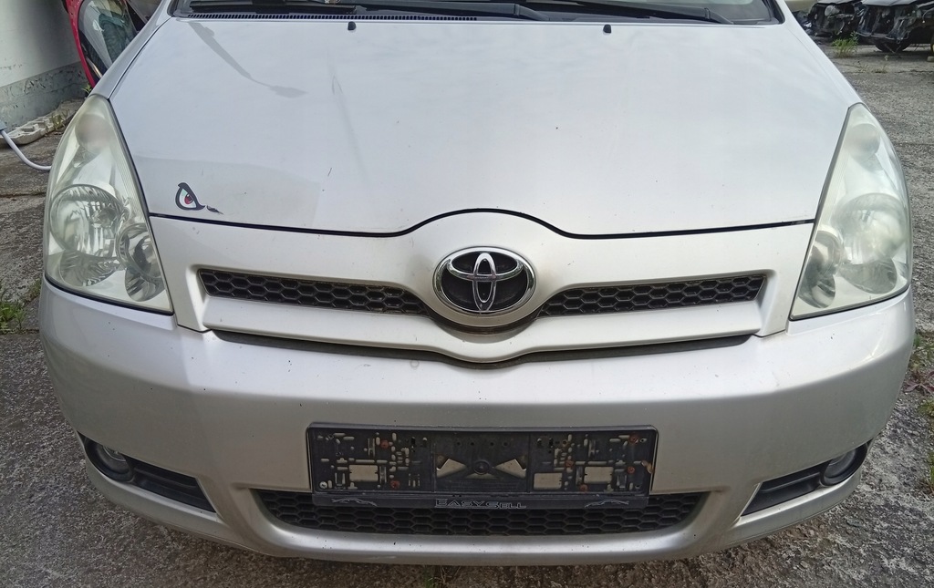 фото №1, Toyota corolla verso ii 03- капот перед 1c0