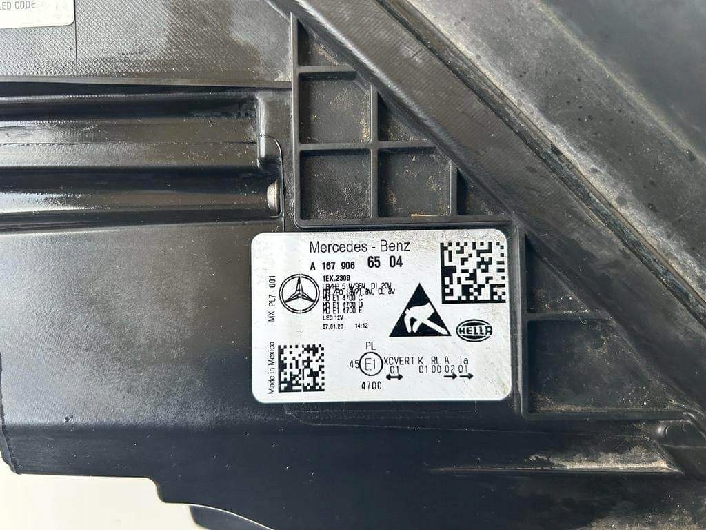 Mercedes gle 167 фара ліва multibeam full led Зі Шроту