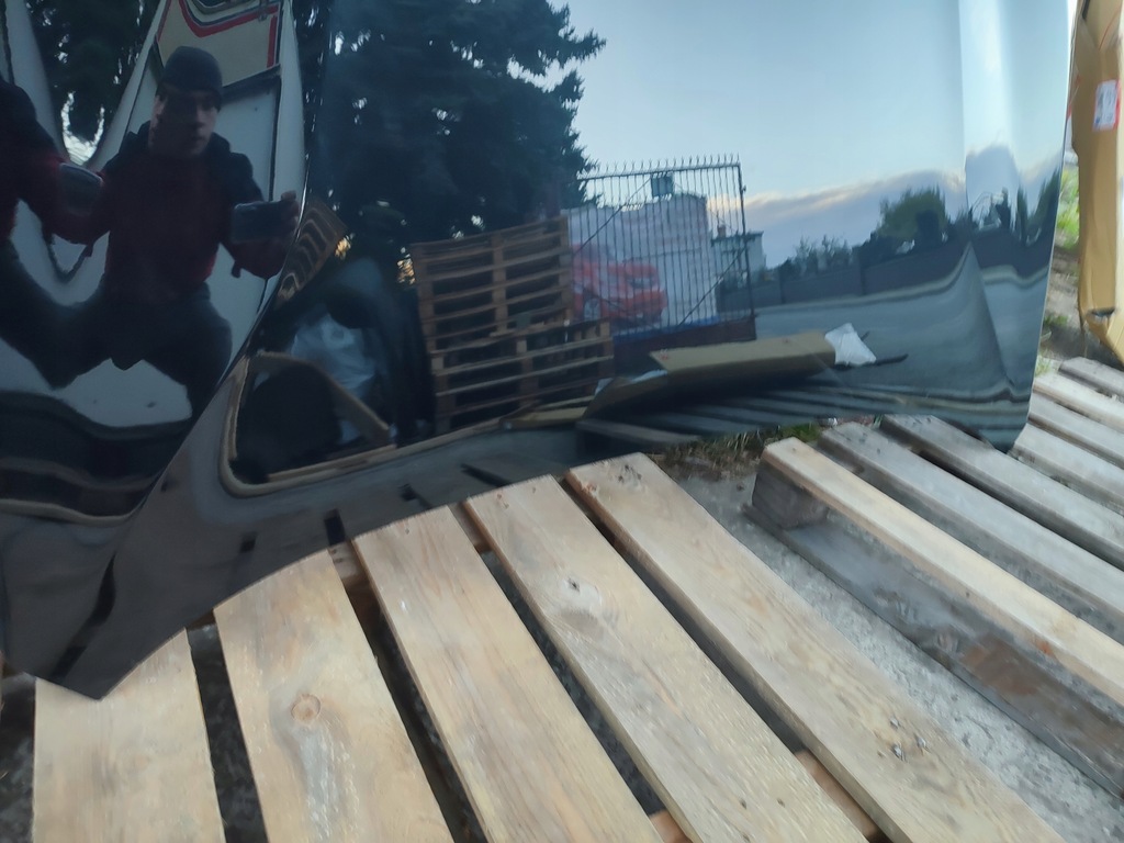 фото №9, Капот крышка алюминиевая bmw x1 f48 06.15-09.22r лак 668 glanzschwarz