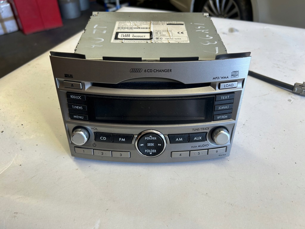 фото №1, Subaru legacy v радіо cd