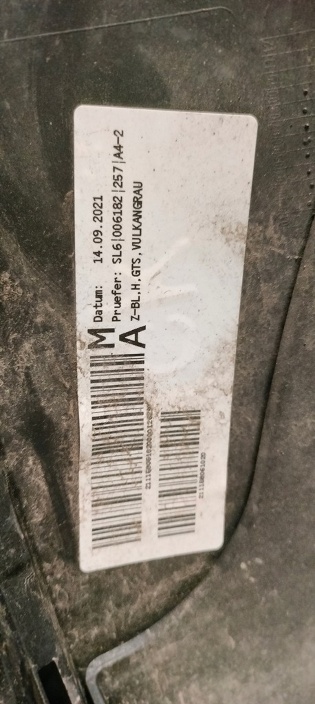 фото №10, Накладка бампера задня porsche macan 2 gts lift 95b