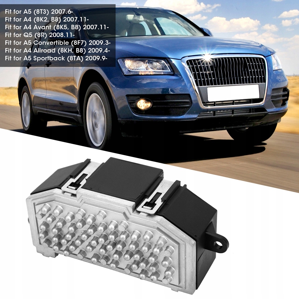 фото №7, Резистор двигуна вентилятор 8k0820521b 8k0820521