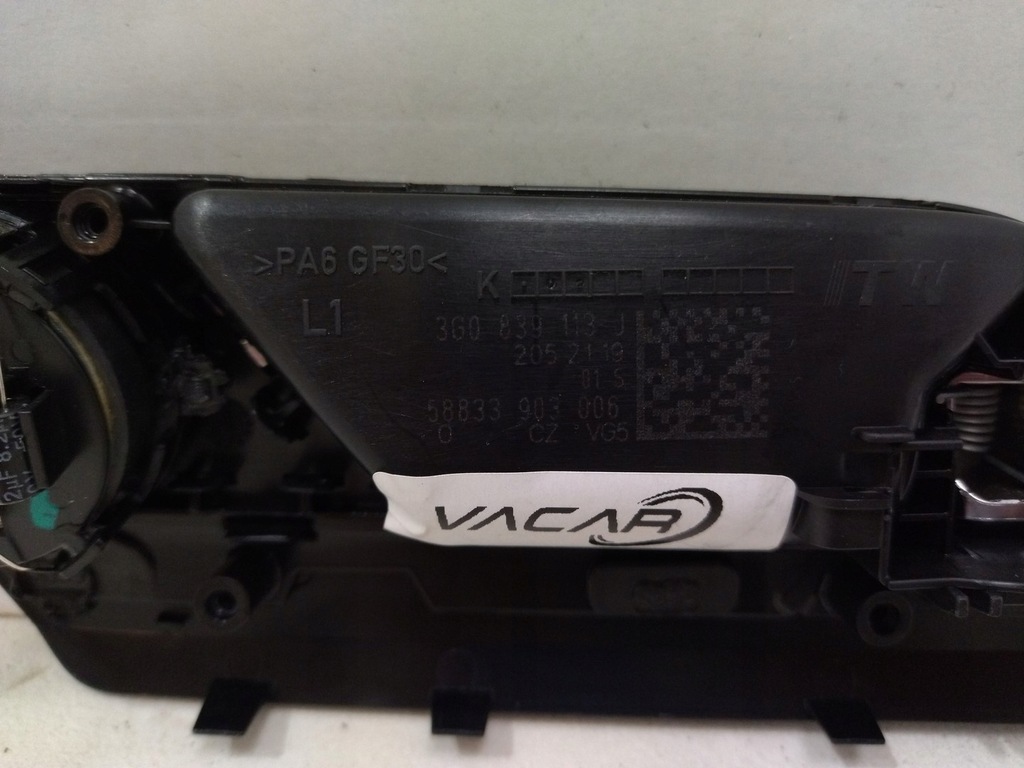 фото №9, 3g0867449 dekor молдинг декоративна двері колір 6gl лівий задня vw arteon 2019+