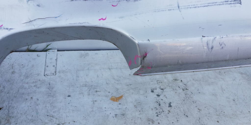 фото №6, Bmw 5 e60 sedan lift lci 08- бампер задний задняя