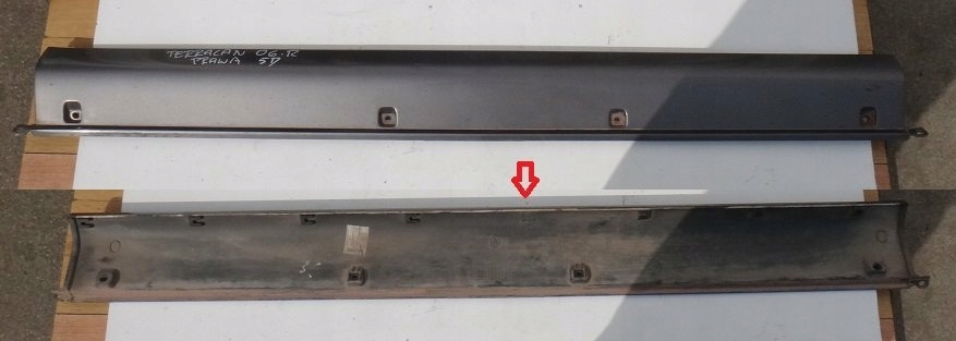 фото №1, Hyundai terracan lift 06 r молдинг порог правая yk