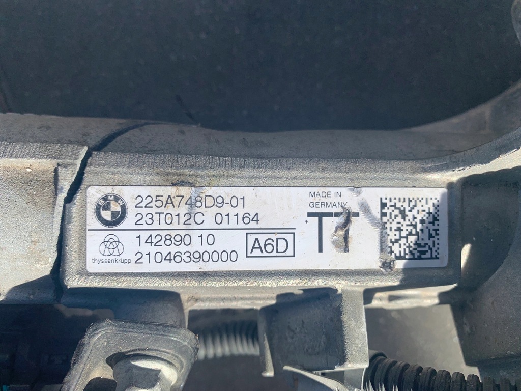 фото №13, Трансмиссия система рулевой рулевая рейка bmw 2 g42 3 g20 g21 4 g22 g23 g26