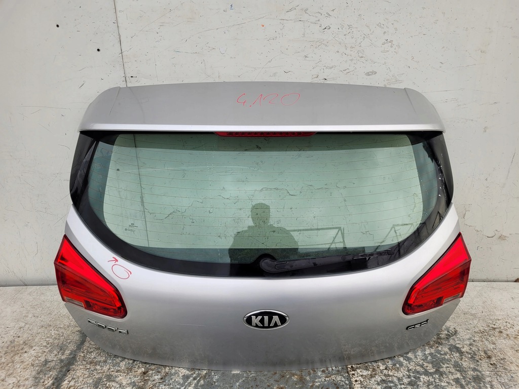 фото №1, Kia ceed ii 2 hb крышка багажника задняя задняя