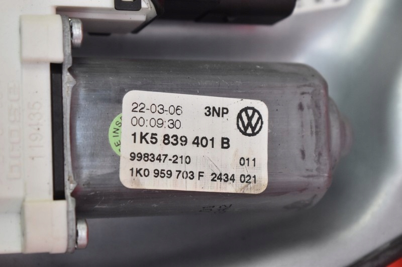 фото №5, Подъемник стекло левый задняя 1k5839461 vw jetta 5 v sedan 05-11