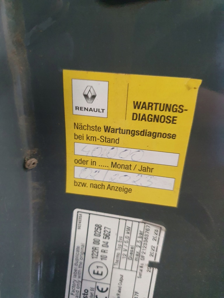 фото №10, Двигатель kompletny renault master iii lift m9tf716 2.3 dci 48 tys km idealny