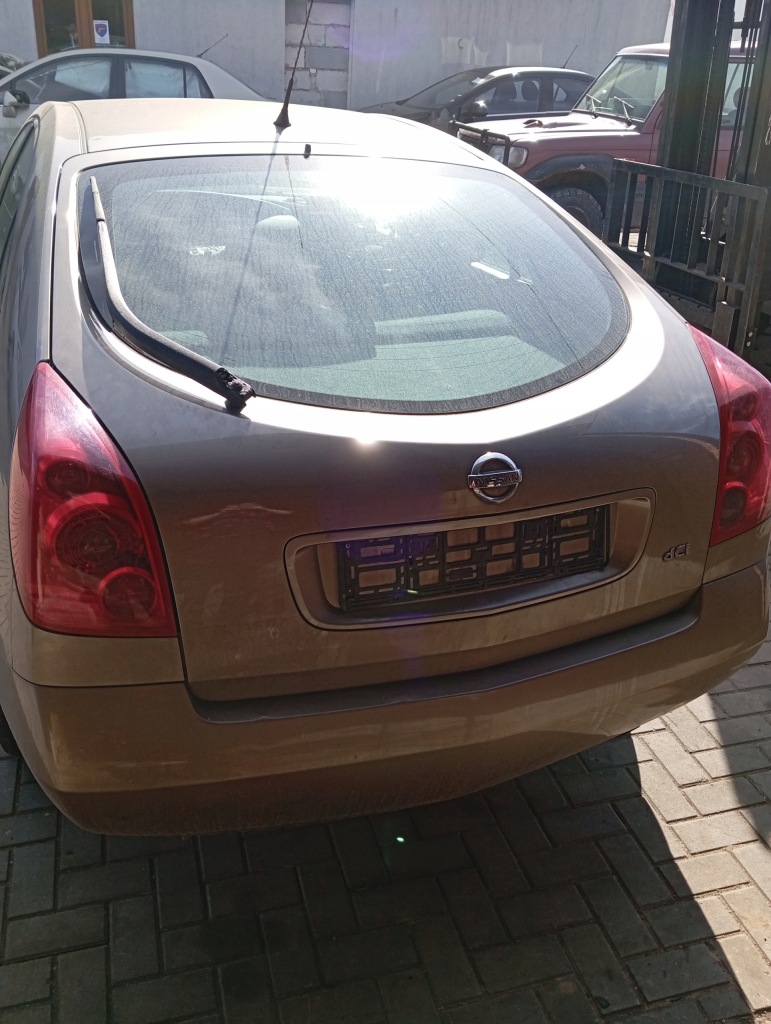 фото №1, Nissan primera p12 hb крышка багажника багажника без оснащения с стекло