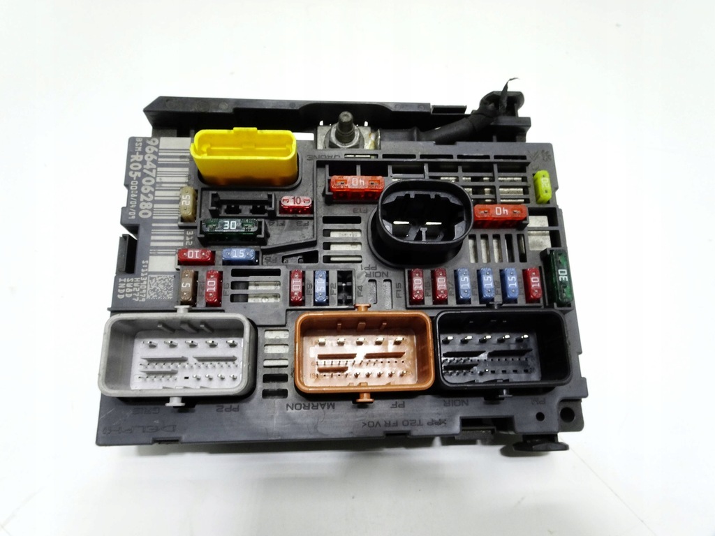 фото №1, Peugeot citroen - коробка модуль bsm r05 9664706280