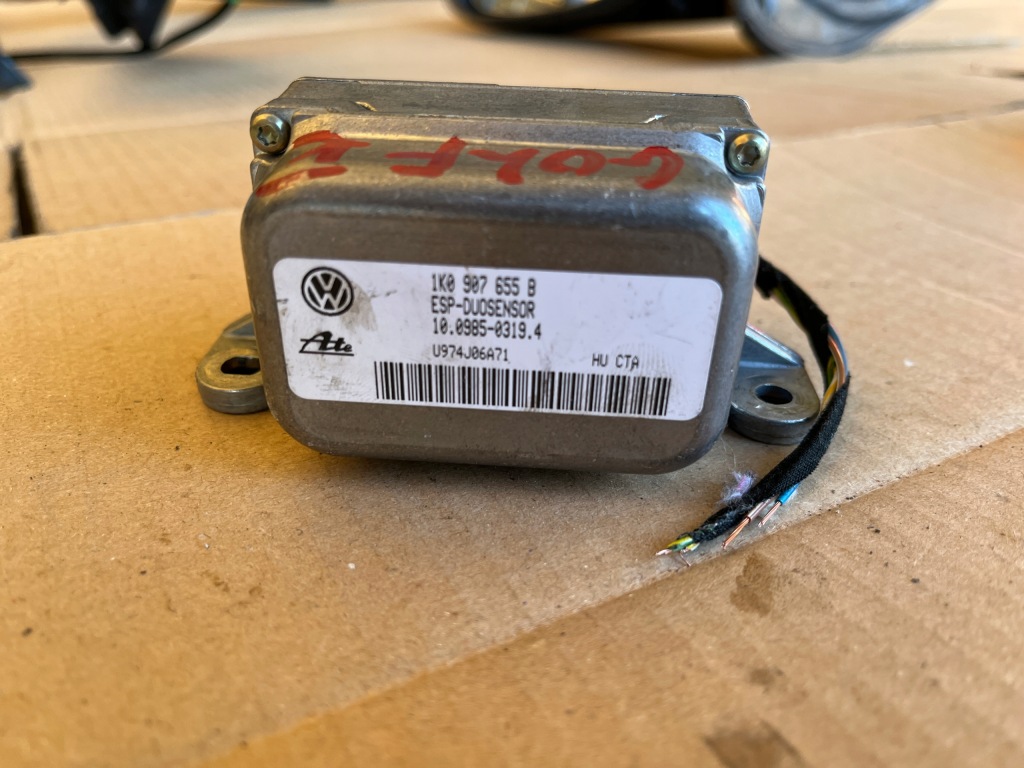 фото №1, Модуль датчик esp volkswagen vw golf v 2004-2010 1k0907655b