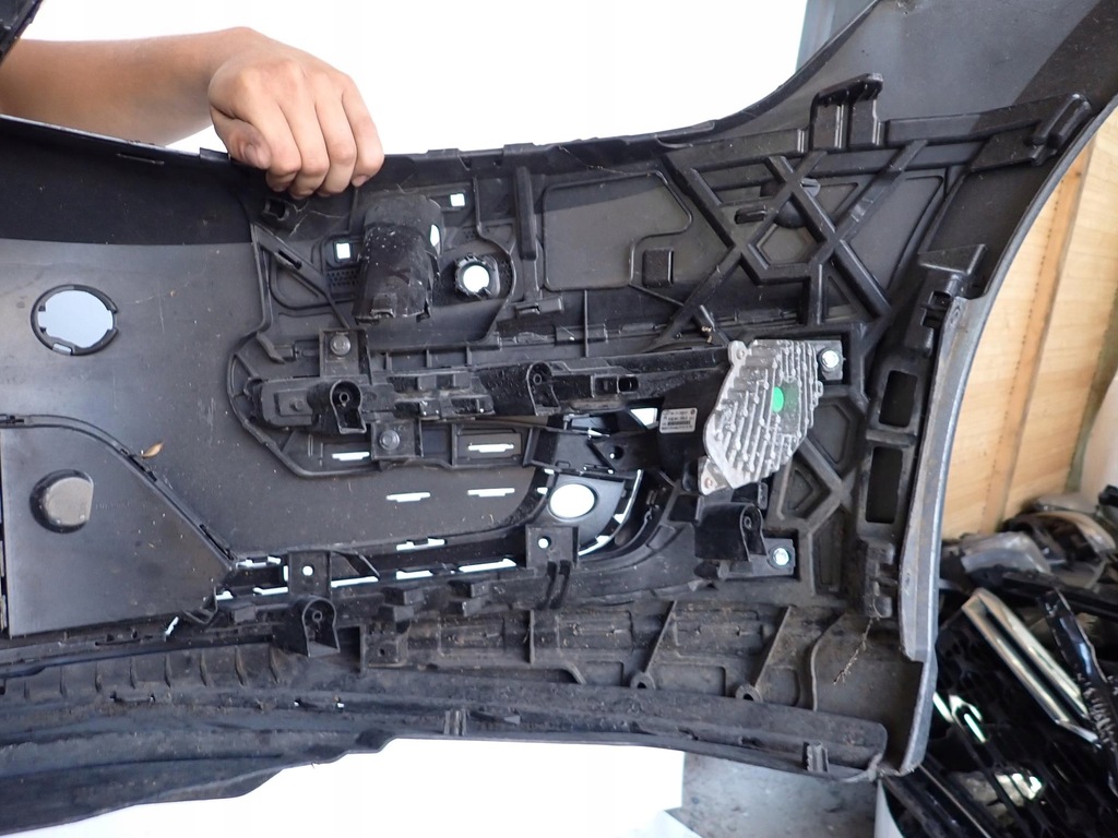 фото №12, Vw e-golf lift 16-19 бампер перед передний sprysk pdc