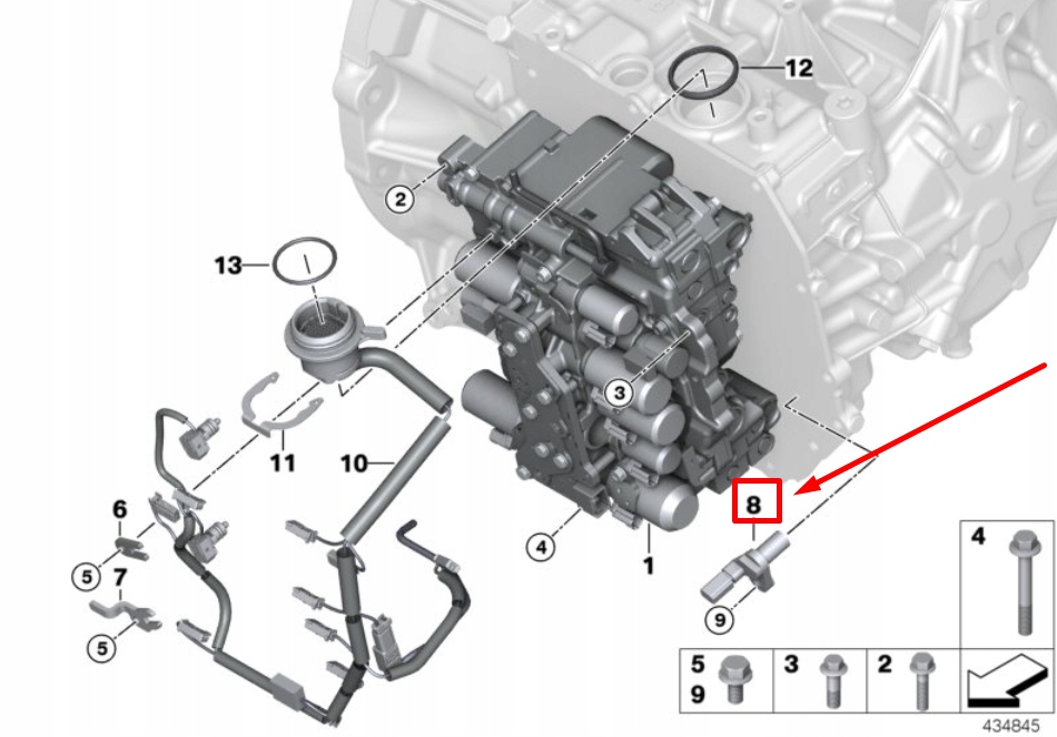 фото №9, Mini clubman f54 rotational speed датчик 24628642586 8642586
