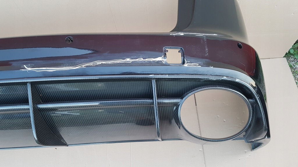 фото №10, Бампер задняя audi rs6 c7 4g9 lift карбон 15-