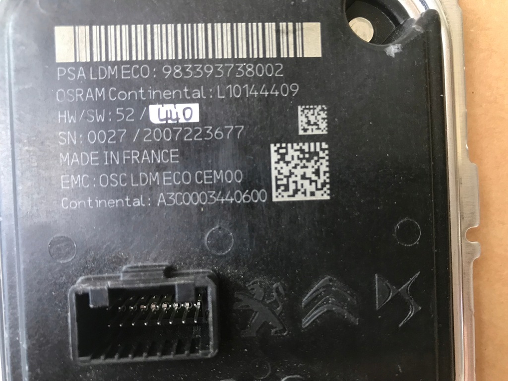 фото №3, Перетворювач модуль led citroen peugeot ds