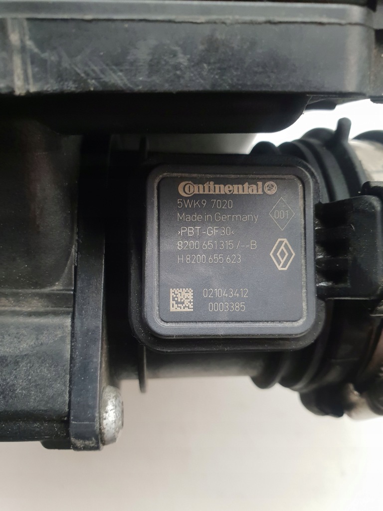 фото №6, Renault kangoo ii iii lift 1.5 корпус фильтра воздуха воздухозаборник 165003318r