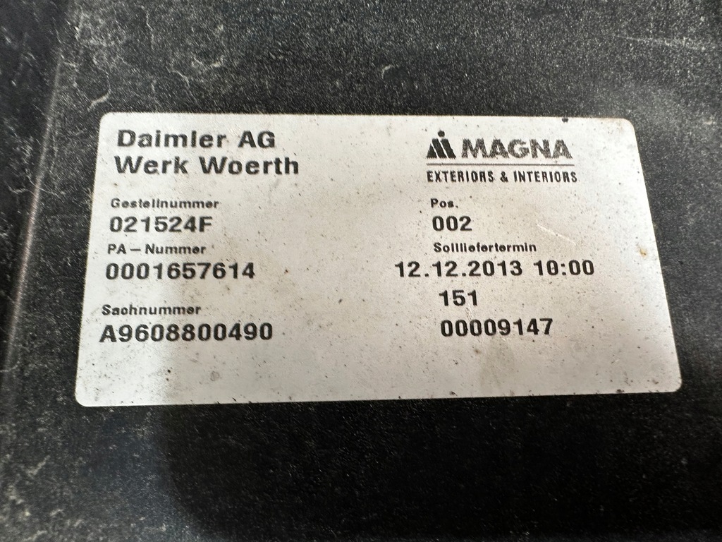 фото №16, Лампа уголок бампер капот кабина панель фары actros