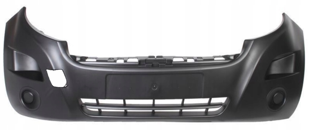 фото №1, Бампер передній renault master '10-'19 чорний