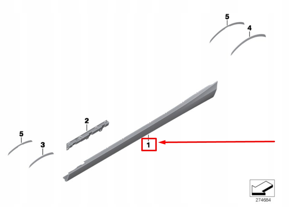 фото №8, Bmw 2 coupe f22, f87 left primde коромысло панель 7293543 51777293543