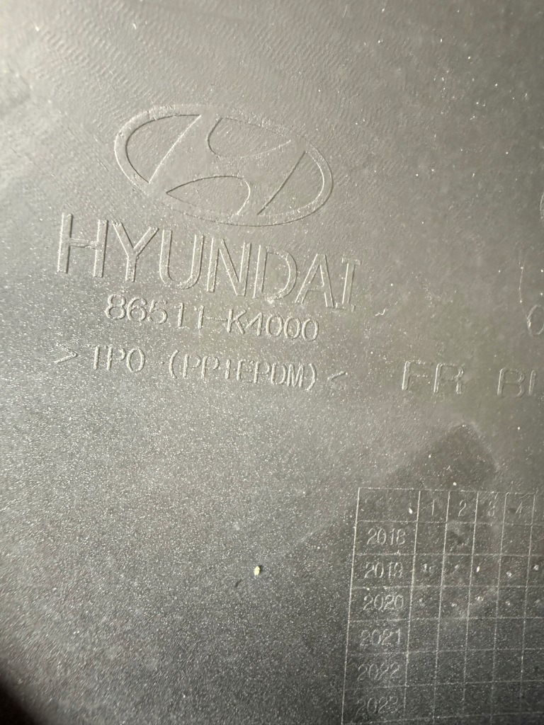 фото №13, Бампер hyundai kona electric перед 86511-k4000 оригинал