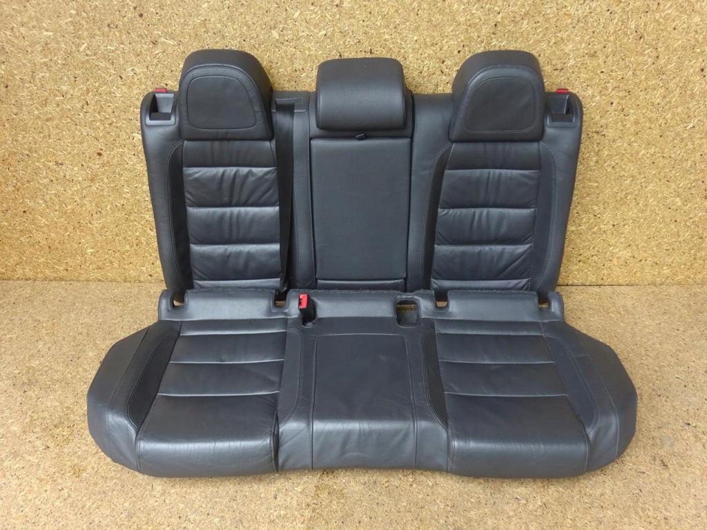 Vw golf v r32 3d оббивка сидіння шкіра підігрів заднє сидіння спинка комплект Зі Шроту