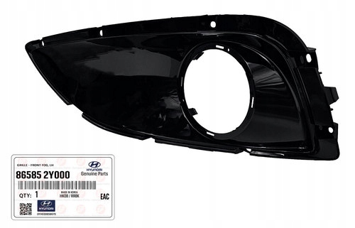 фото №1, Hyundai ix35 lm заглушка решётка радиатора противотуманной фары левая 865852y000 оригинал