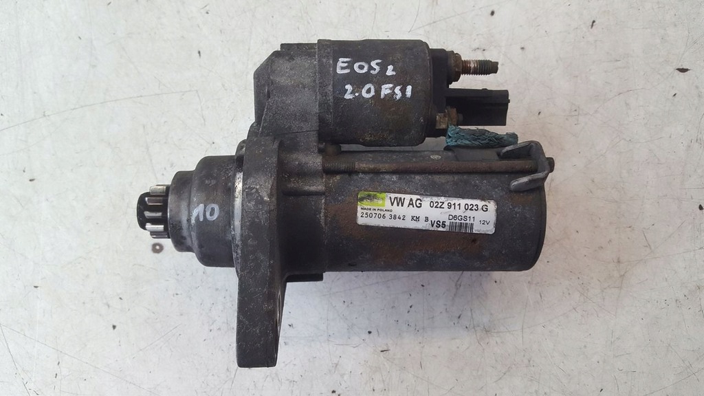 фото №1, Стартер vw eos 2,0 fsi