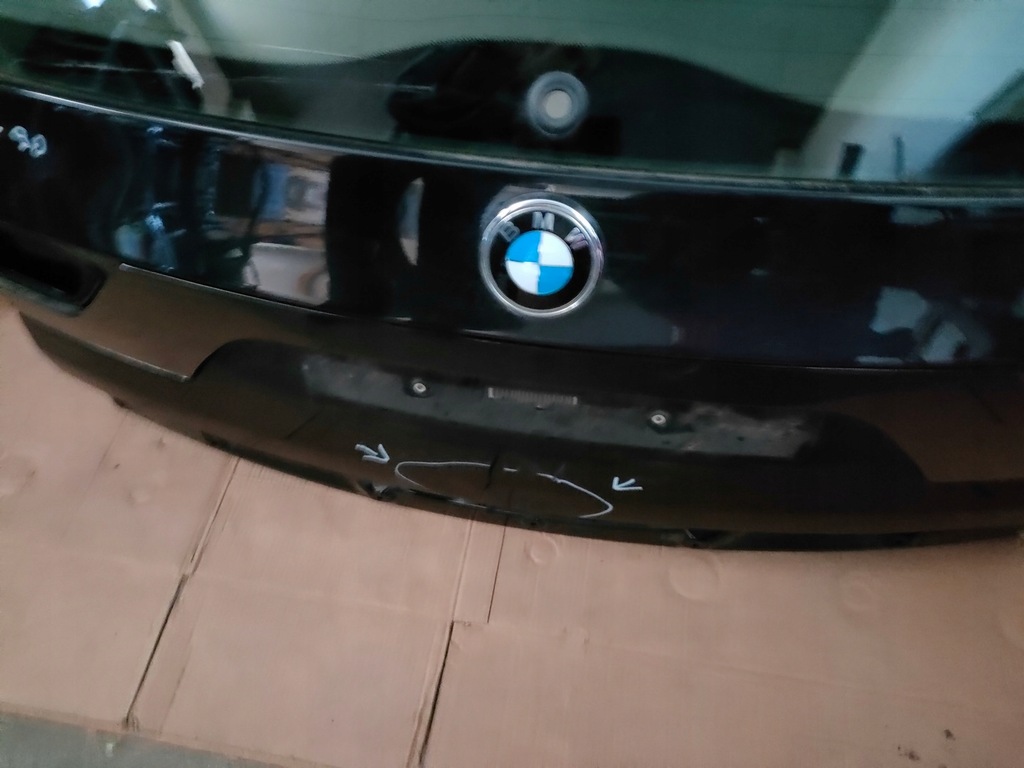 фото №5, Bmw x3 e83 lift крышка багажника black sapphire