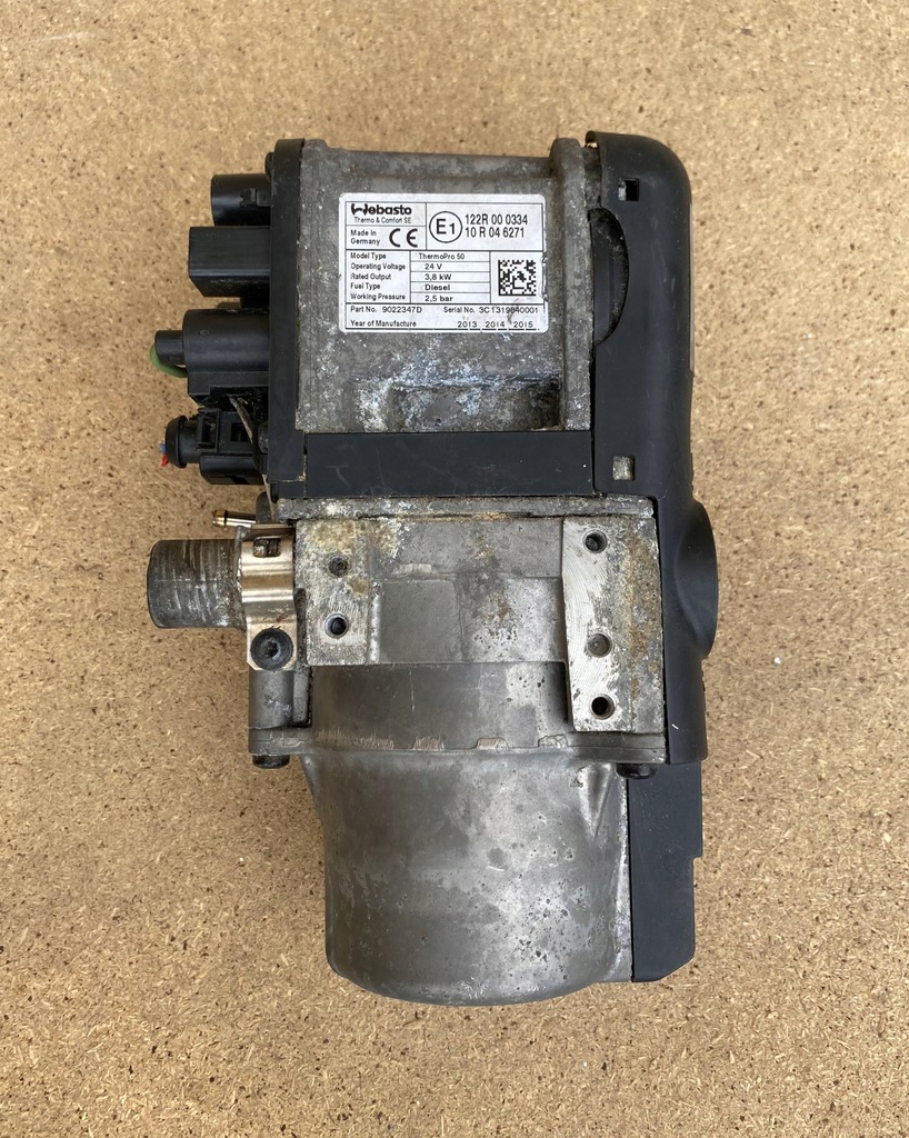 фото №1, Webasto thermopro 50 mercedes actros mp4 9022347d