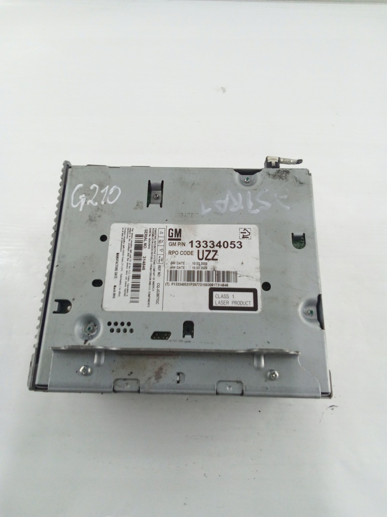 фото №2, G210 радио opel astra j 13334053
