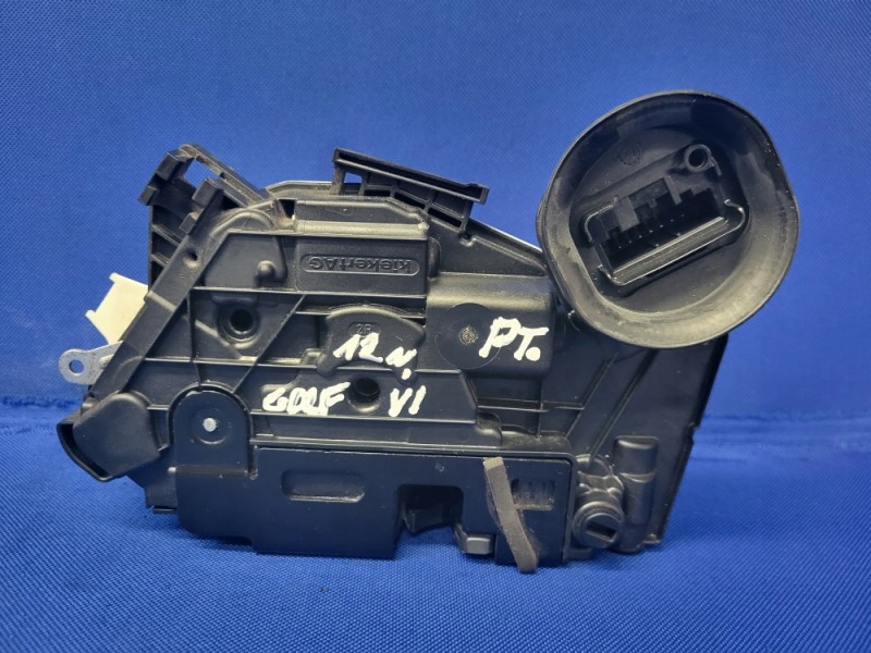 фото №1, Замок двері правий задня vw golf vi 7pin