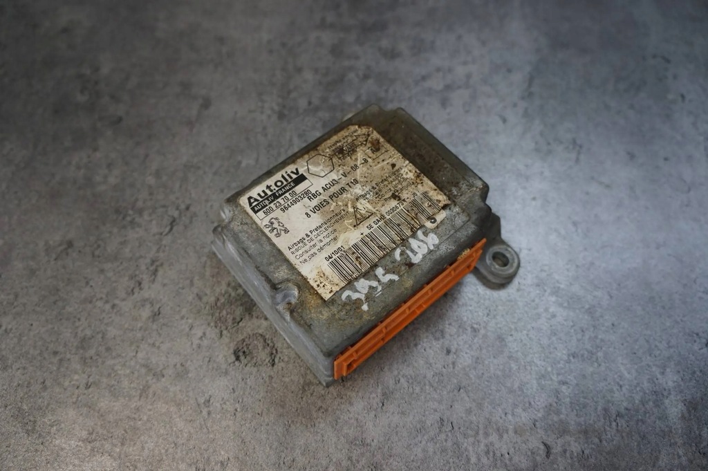 фото №1, Модуль датчик подушка безопасности peugeot 206 9642928880