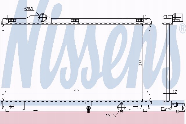 Радиатор двигателя lexus Доставка