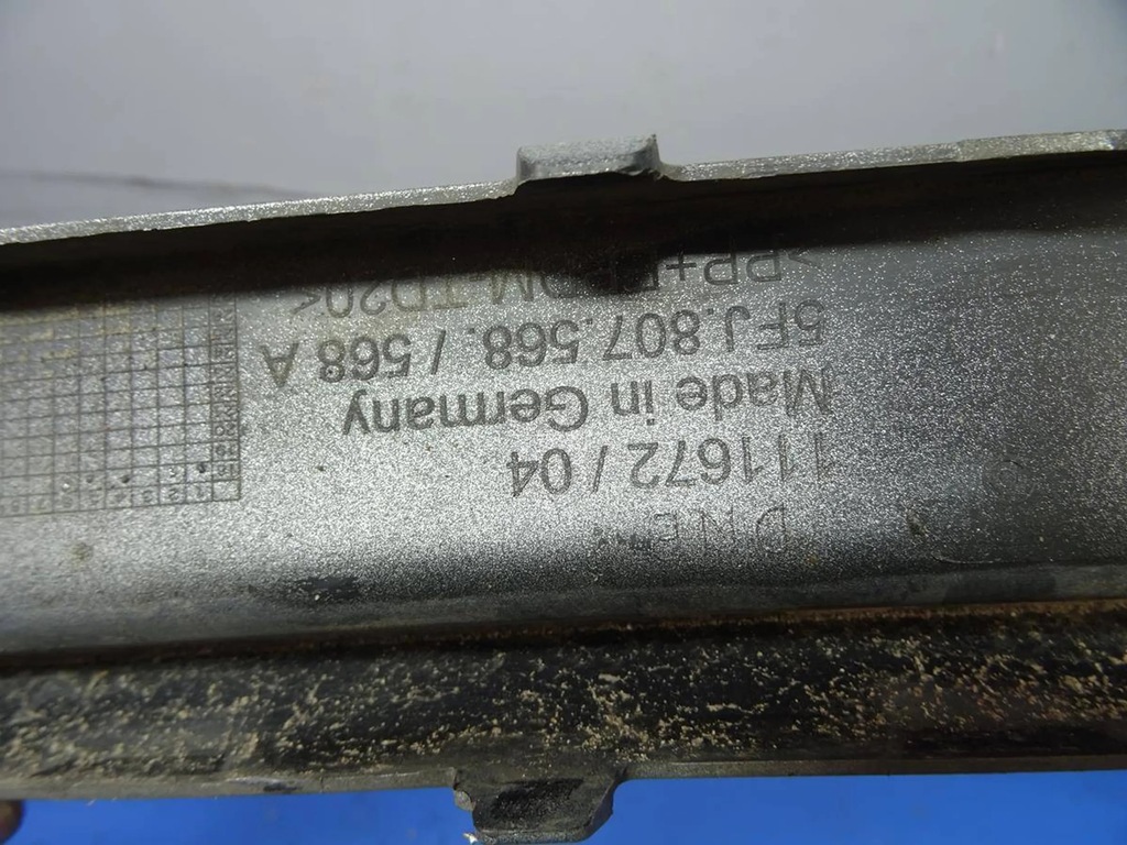 фото №7, Спойлер накладка бампера задняя seat tarraco 5fj807568