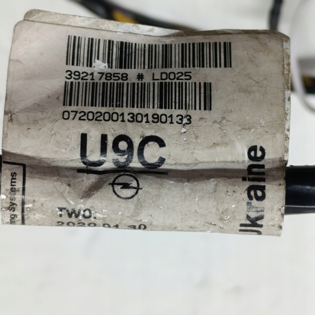 Opel astra v 5 k рестайлинг  жгут парктроник передняя перед 39217858 Недорого