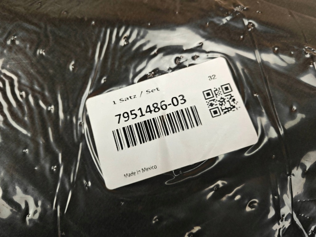 Оригинальные коврики велюровые bmw x6 g06 lci 7951486 12km комплект в Украине