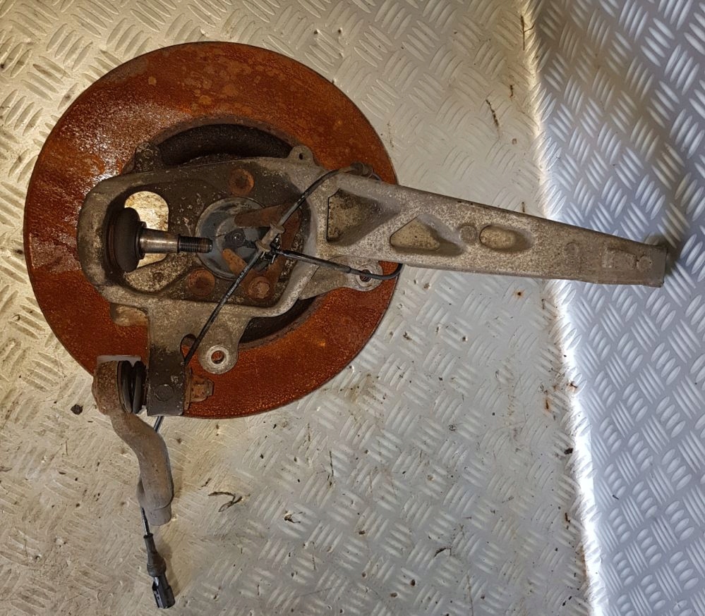 фото №5, Jaguar xj x351 поворотний кулак права перед ступиця диск