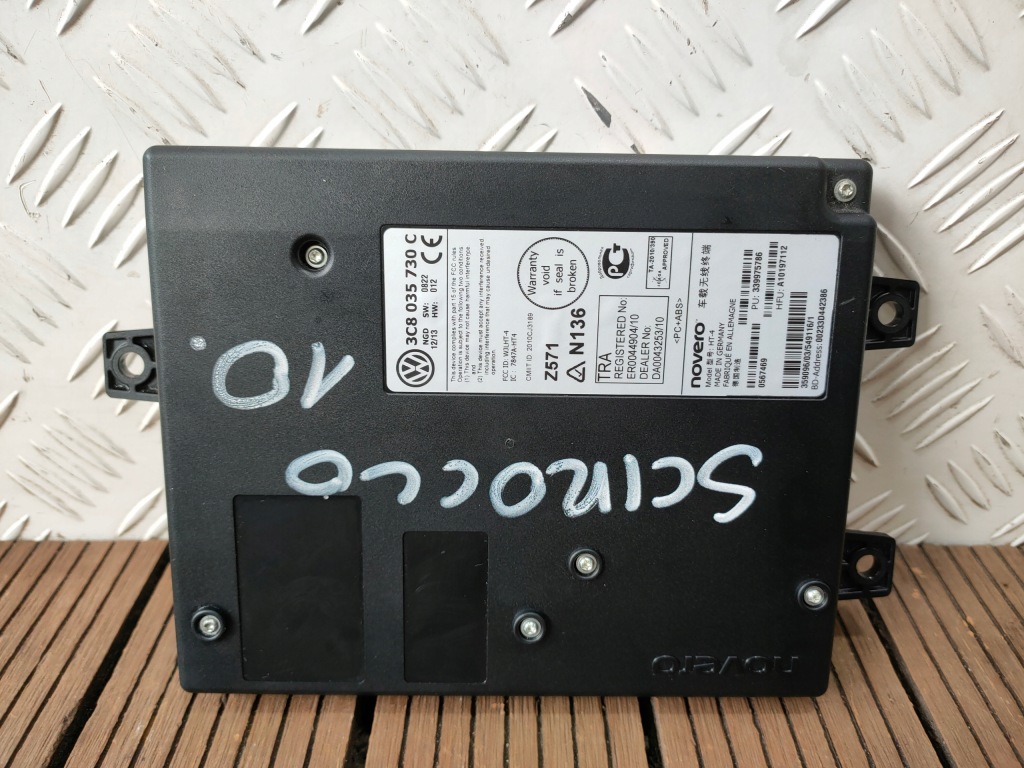 Купить Vw scirocco iii 08-17 модуль bluetooth 3c8035730c