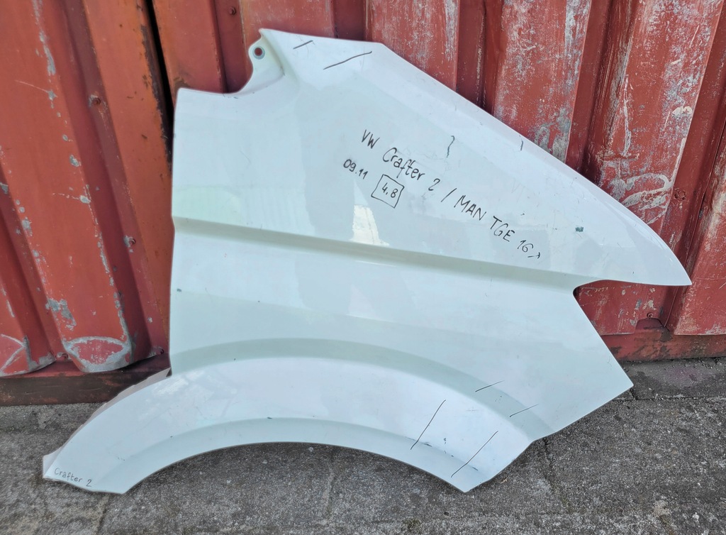 фото №10, Крила передній лівий / правий vw crafter 2 7c / man tge 2016-