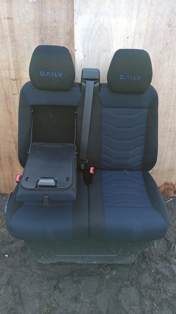 фото №7, Сиденье iveco daily 14+ заднее сиденье лавка двойной