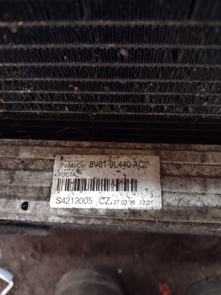 фото №6, Ford c-max mk2 комплект радиатор 2,0 powershift