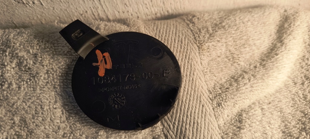 Заглушка фаркоп w бампер tesla model 3 Доставка