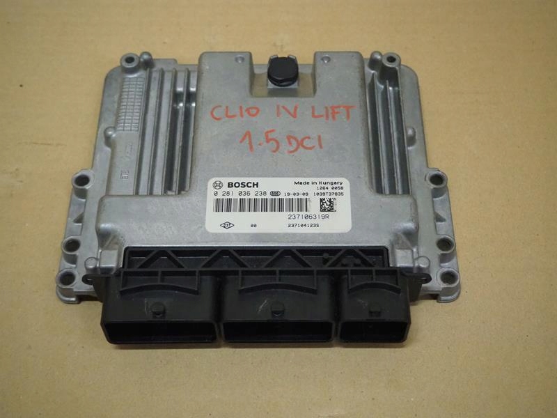 фото №1, Бортовий комп'ютер двигуна renault clio iv hb 1.5 dci