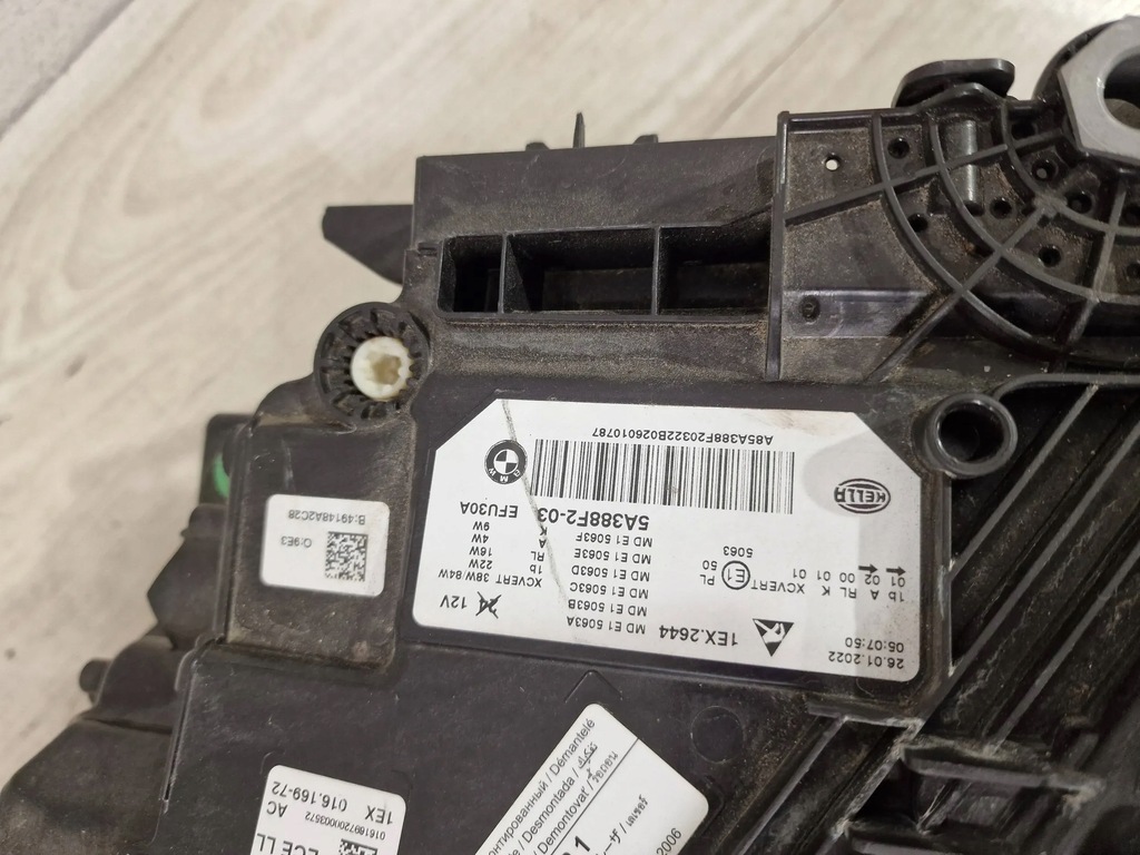 фото №6, Лампа правая bmw 5 g30 m5 f90 lci lift laser shadow line