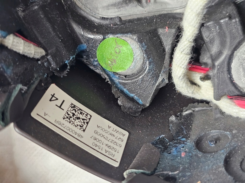 фото №13, Воздуховод кожа мультифункция renault espace v 484000726r