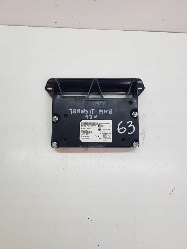 фото №1, Модуль блок керування bluetooth ford transit custom