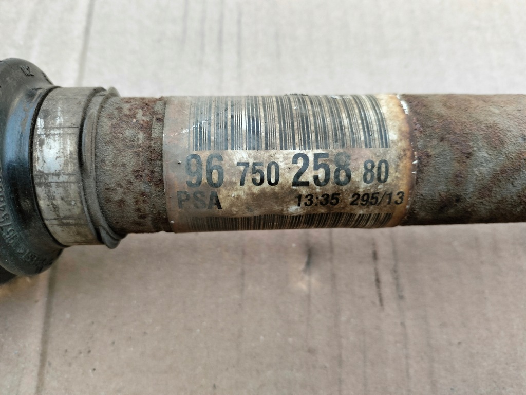 фото №4, Citroen c4 picasso ii 1,6 hdi приводной вал левая